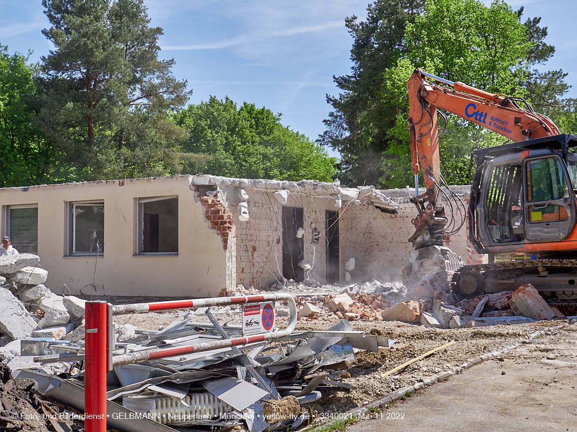 11.05.2022 - Baustelle am Haus für Kinder in Neuperlach